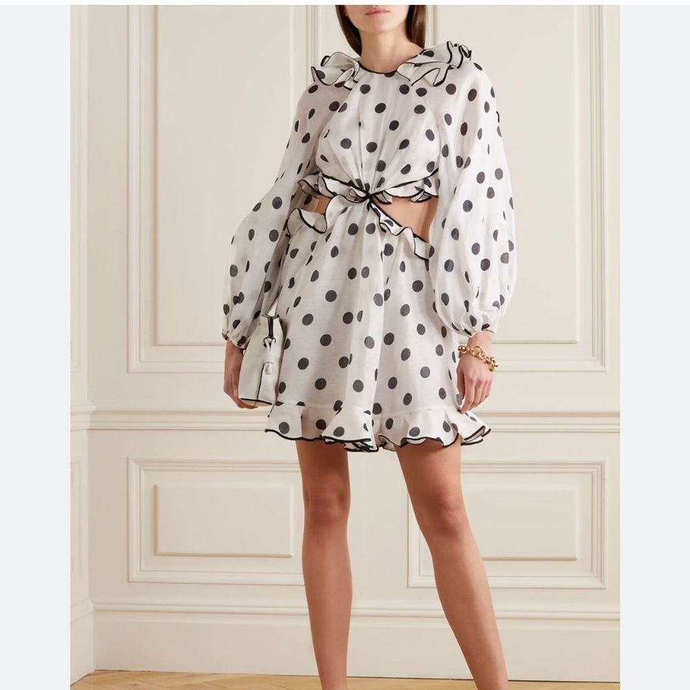 NWOT Zimmermann Lovestruck polka dot dress